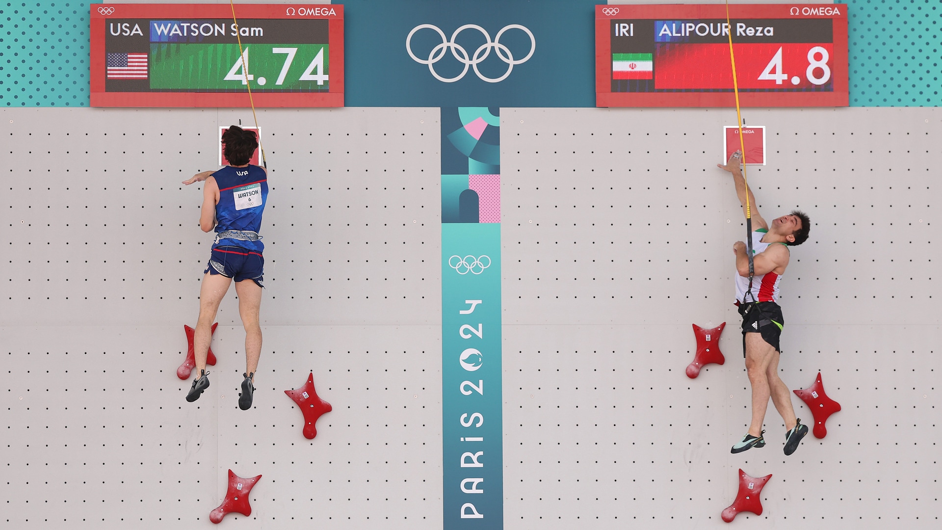 Der Amerikanische Speedkletterer Sam Watson Bricht Den Weltrekord Und der-amerikanische-speedkletterer-sam-watson-bricht-den-weltrekord-und